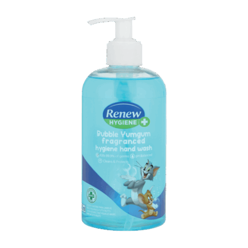 renew handwash.png RENEW BUBBLE YUMGUM HAND WASH 500ML - Image 1